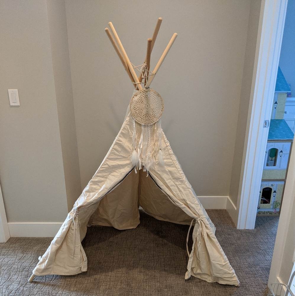 High quality kid's canvas tent